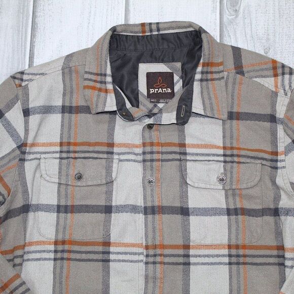 Prana Men's Flannel Shirt - Medium - Picture 2 of 7